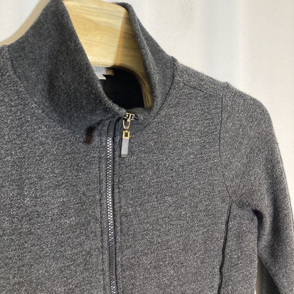 Habitat Clothes To Live In Women’s Small Gray‎ Full Zip Sweater Jacket 84136